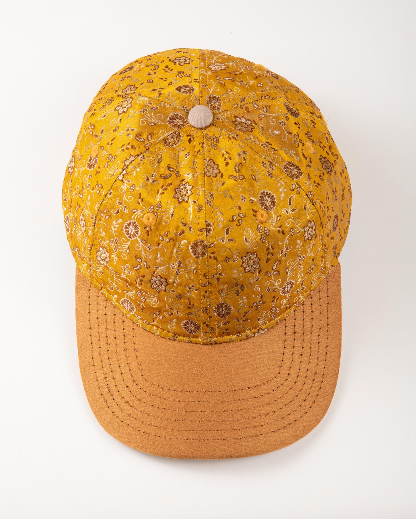 Golden Marigold Sari - Baseball Hat