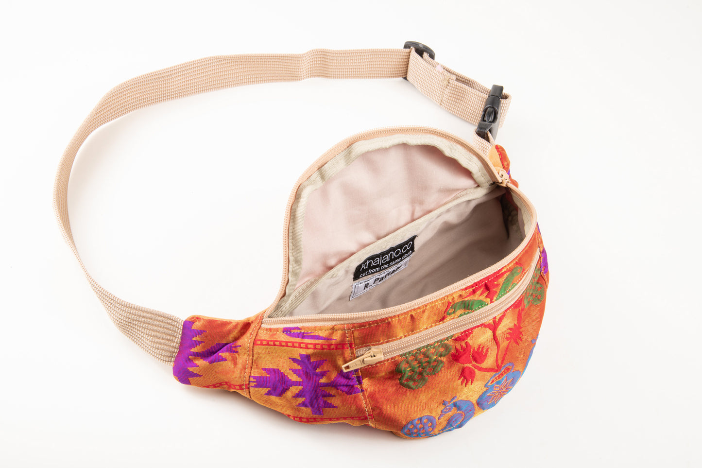 Peacock Sari - Fanny Pack