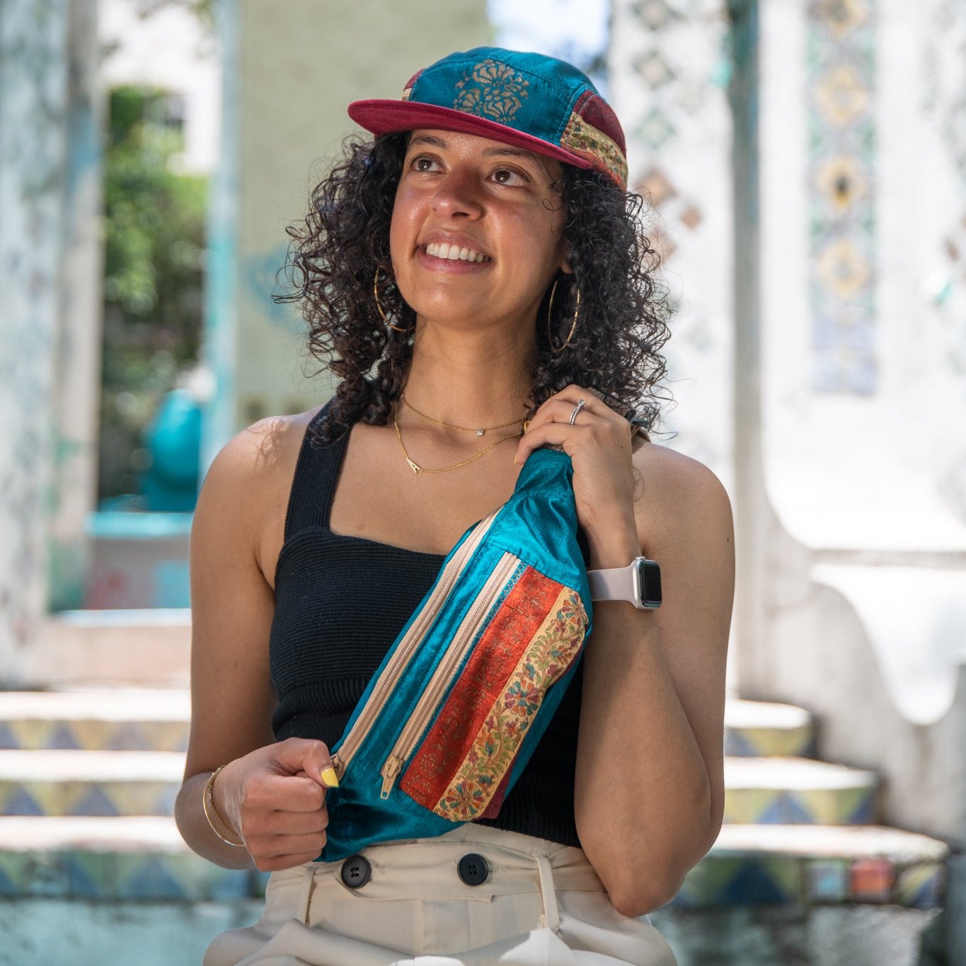 Ocean Sari - Flat Brim Hat