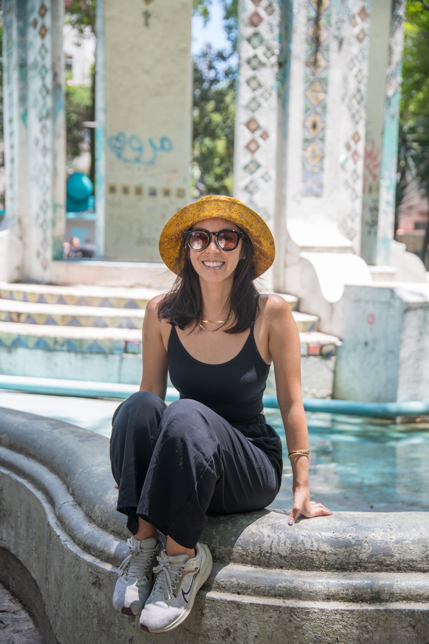 Golden Marigold Sari - Bucket Hat