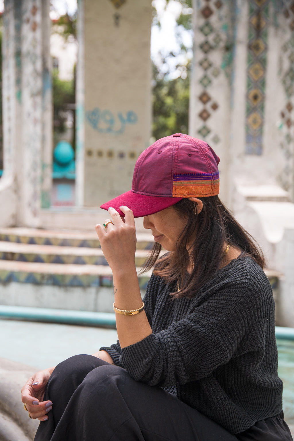 Crimson Sunset - Baseball Hat