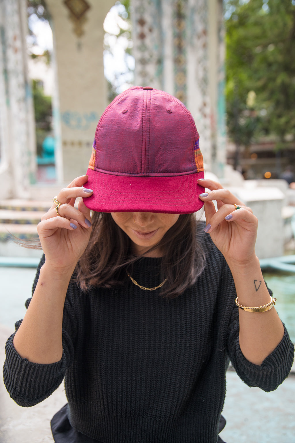 Crimson Sunset - Baseball Hat