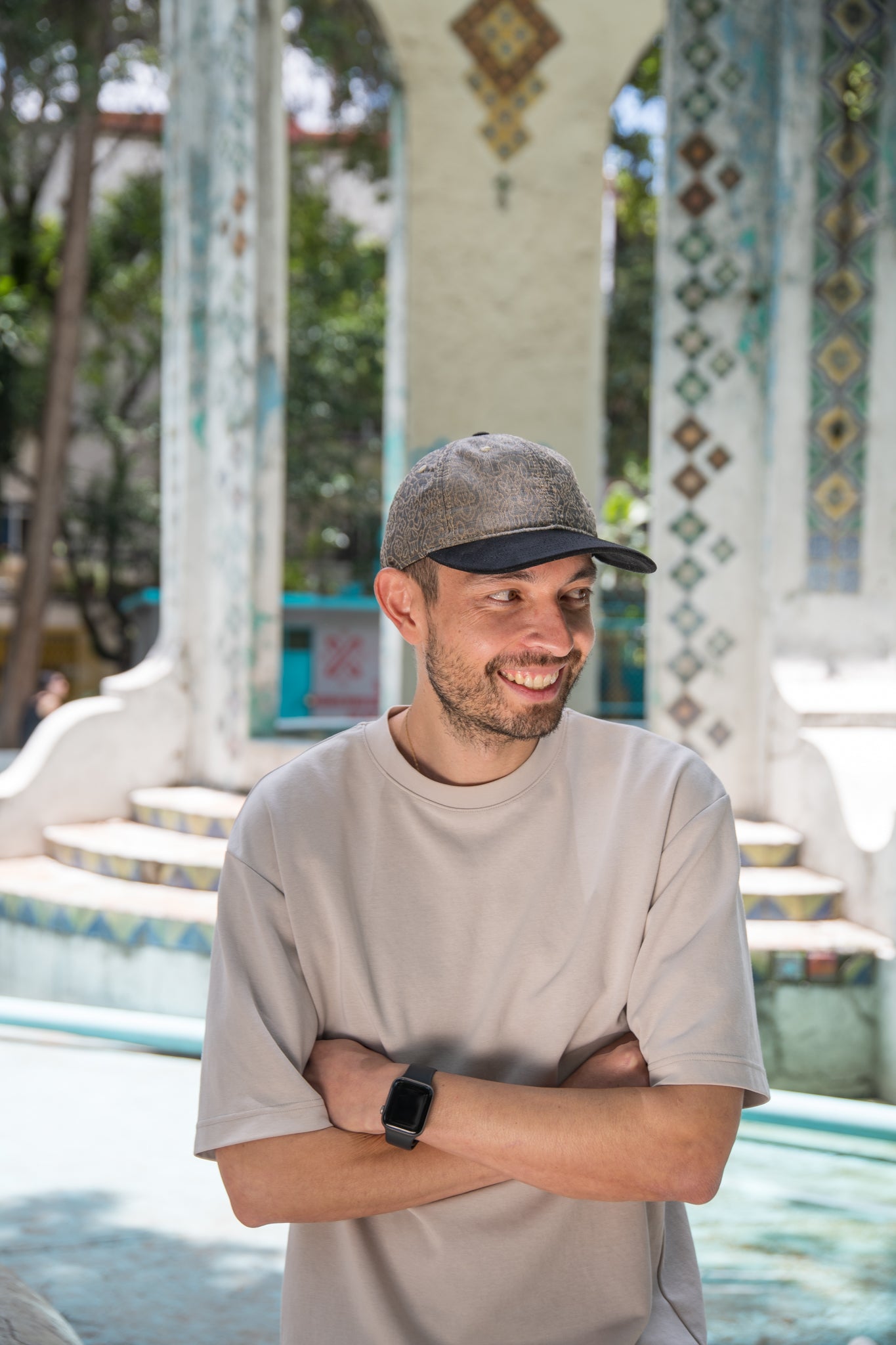 Aztec Echo Sari - Baseball Hat