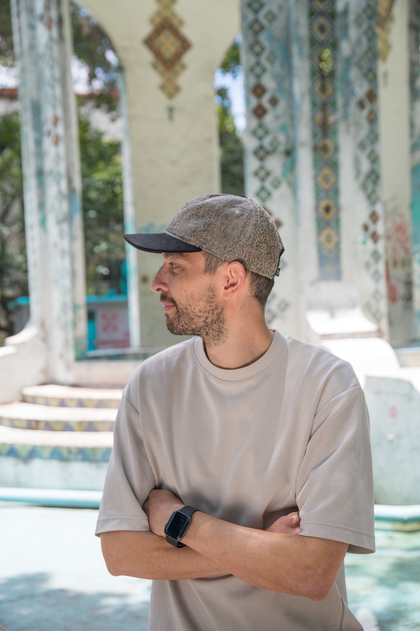 Aztec Echo Sari - Baseball Hat