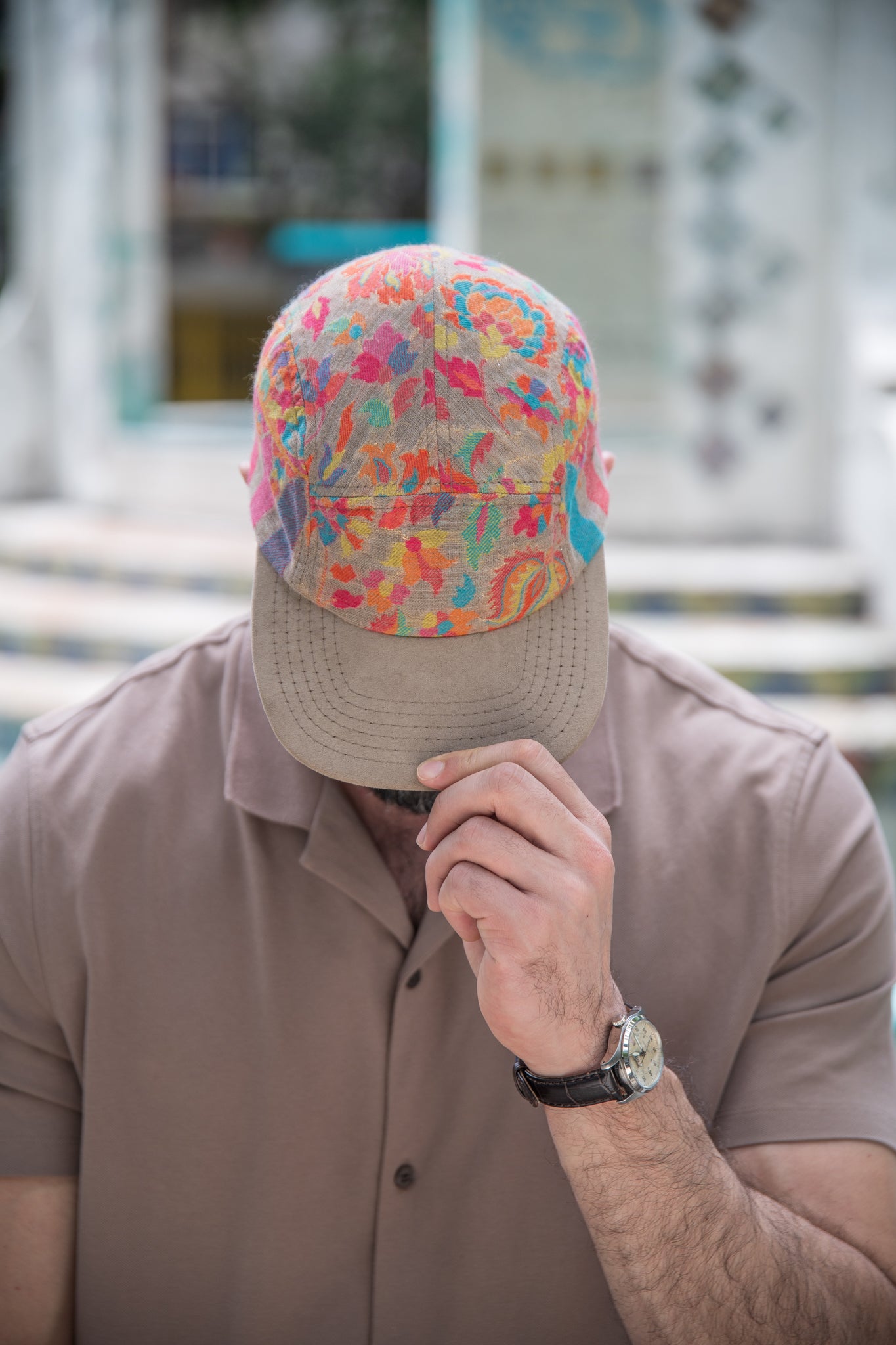 Sahara Bloom - Flat Brim Hat