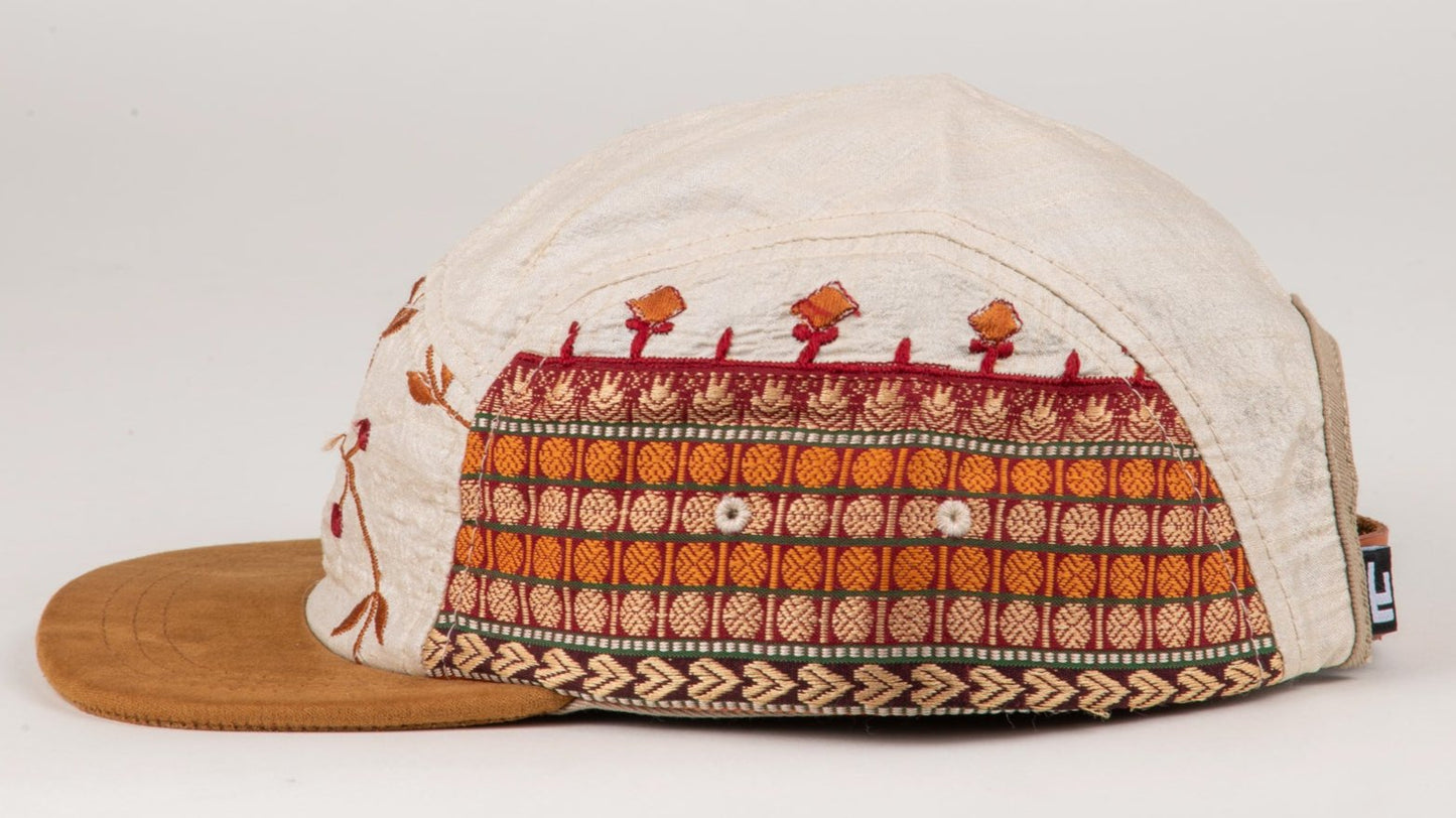 Desert Flora Sari - Flat Brim Hat