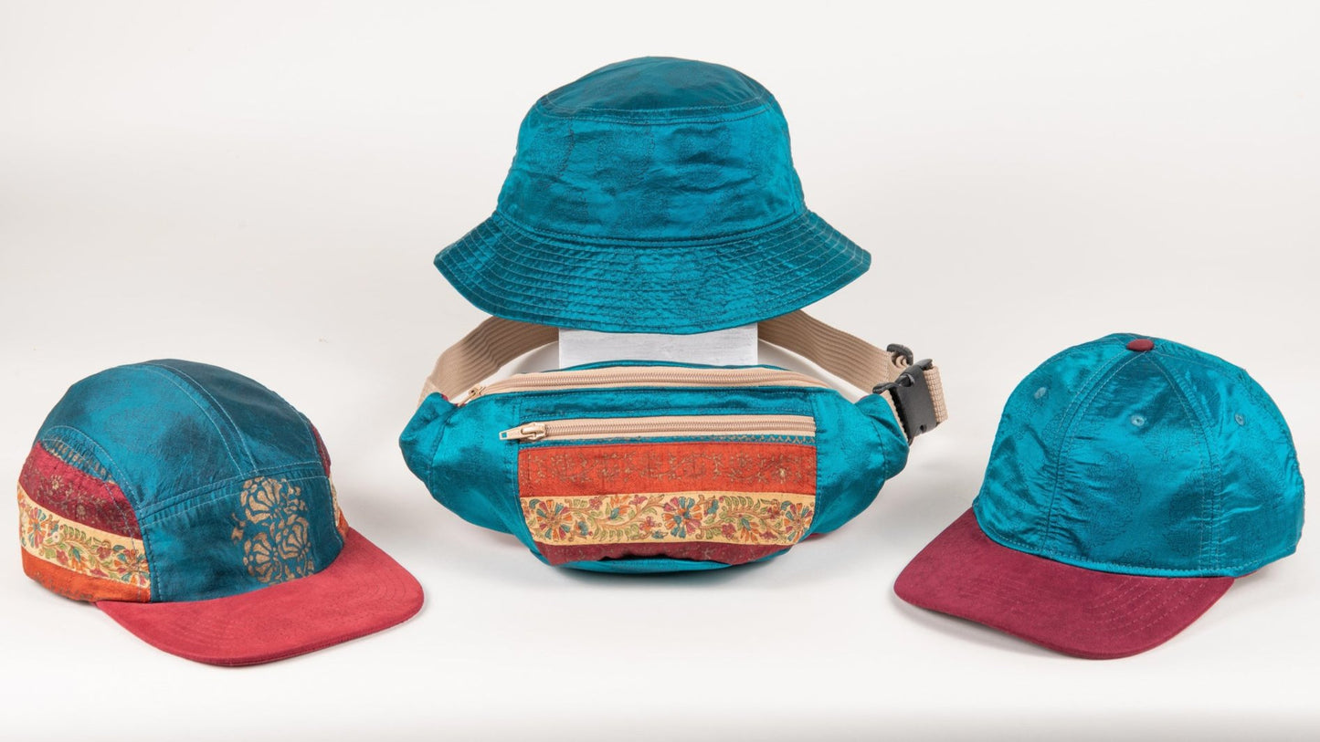 Ocean Sari - Flat Brim Hat