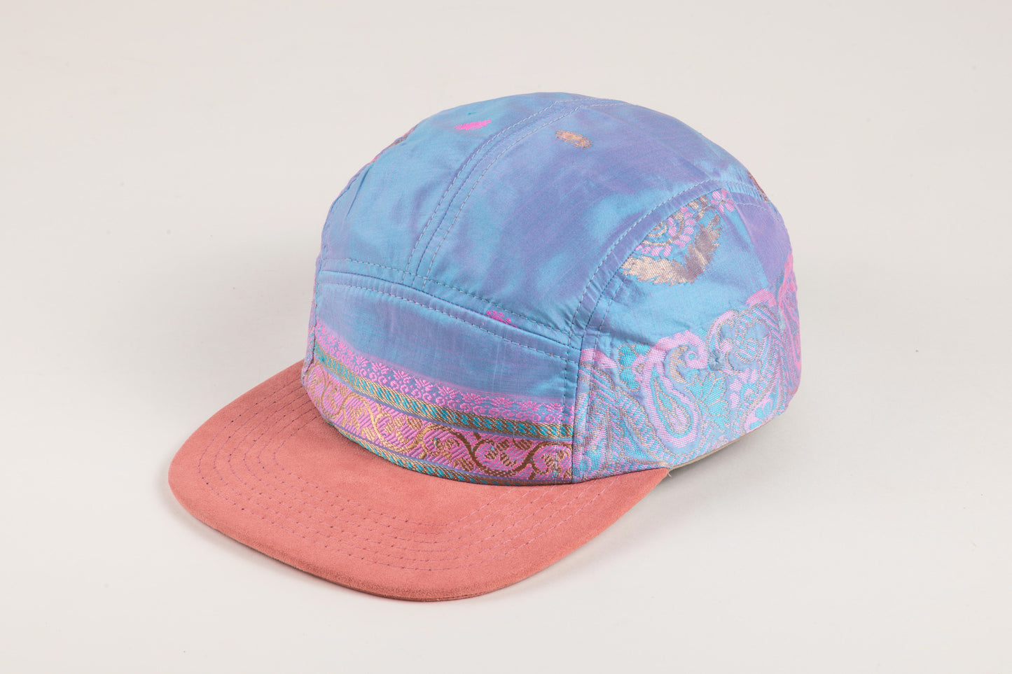 Cotton Candy Sari - Flat Brim Hat