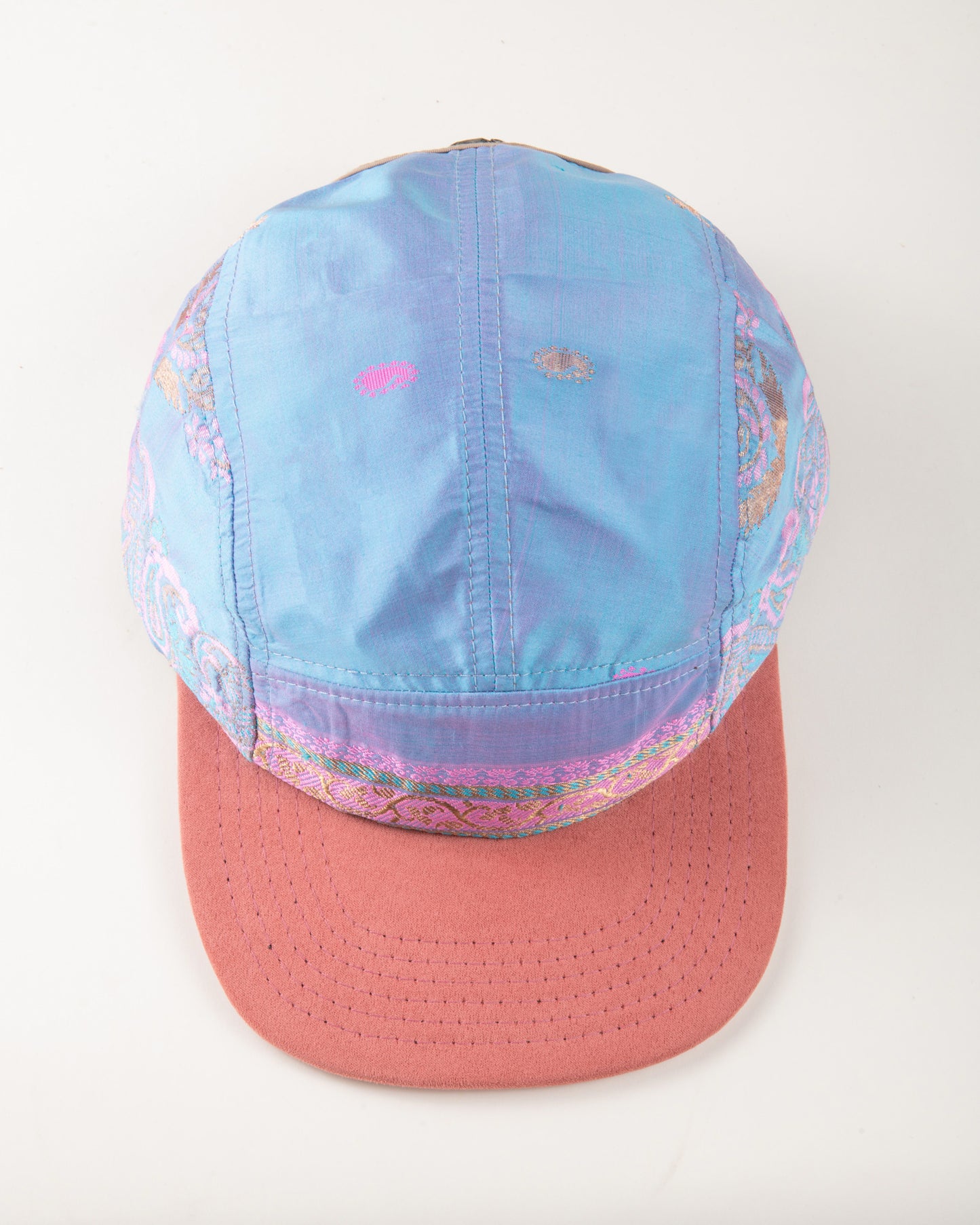 Cotton Candy Sari - Flat Brim Hat