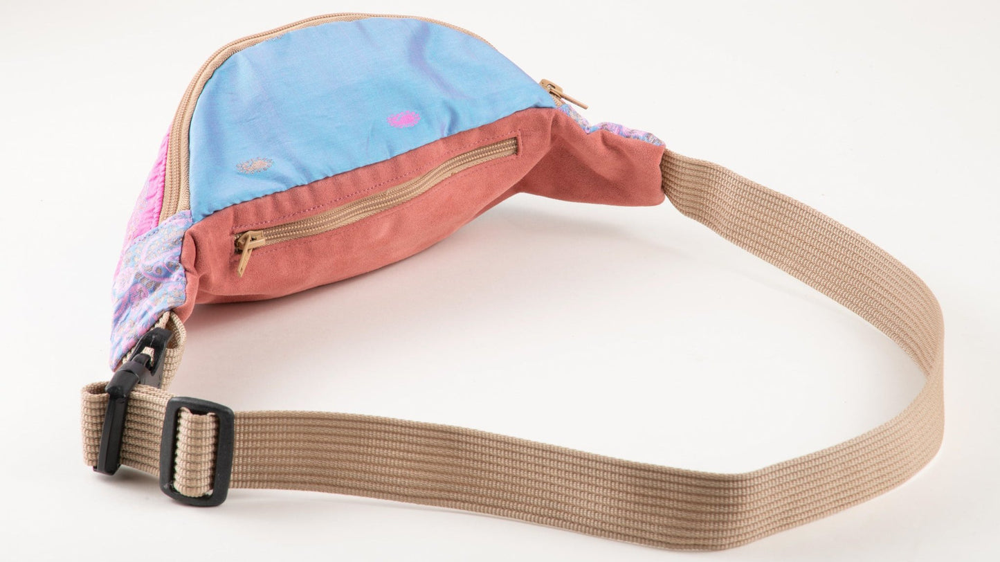Cotton Candy Sari - Fanny Pack