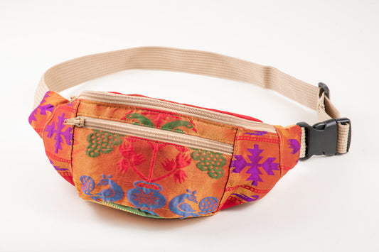 Peacock Sari - Fanny Pack