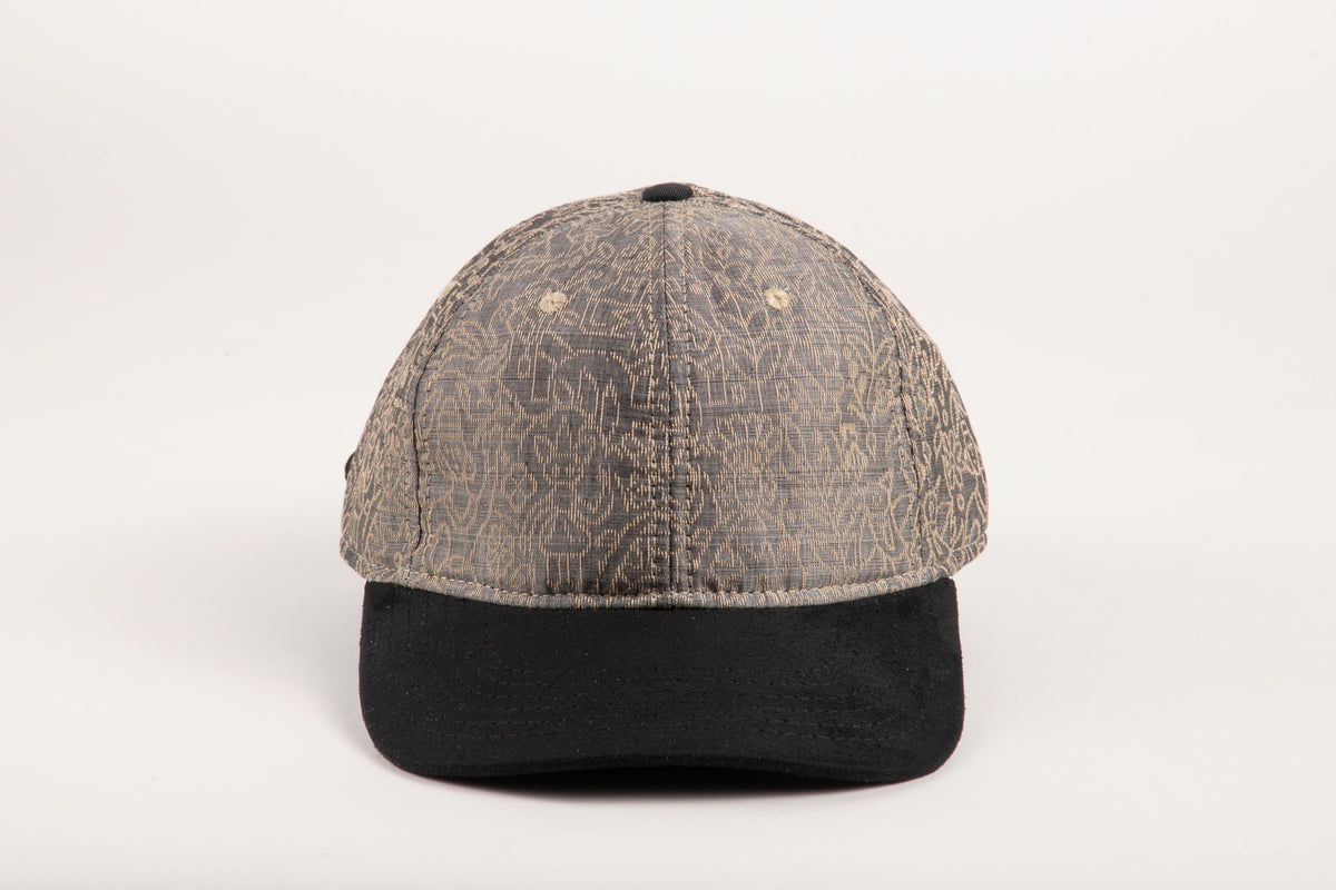 Echo Cream Woven Paper / Cotton Baseball Cap ~ Adjustable Parchment Cream Sport Cap | Polo Ralph Lauren main image 4