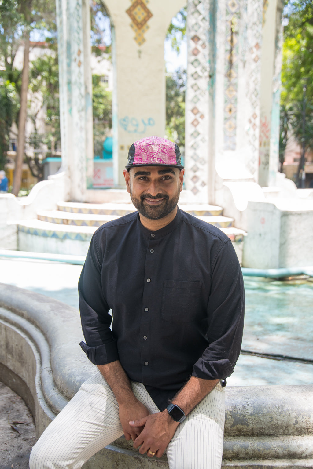 Raga Rhythm Sari - Flat Brim Hat