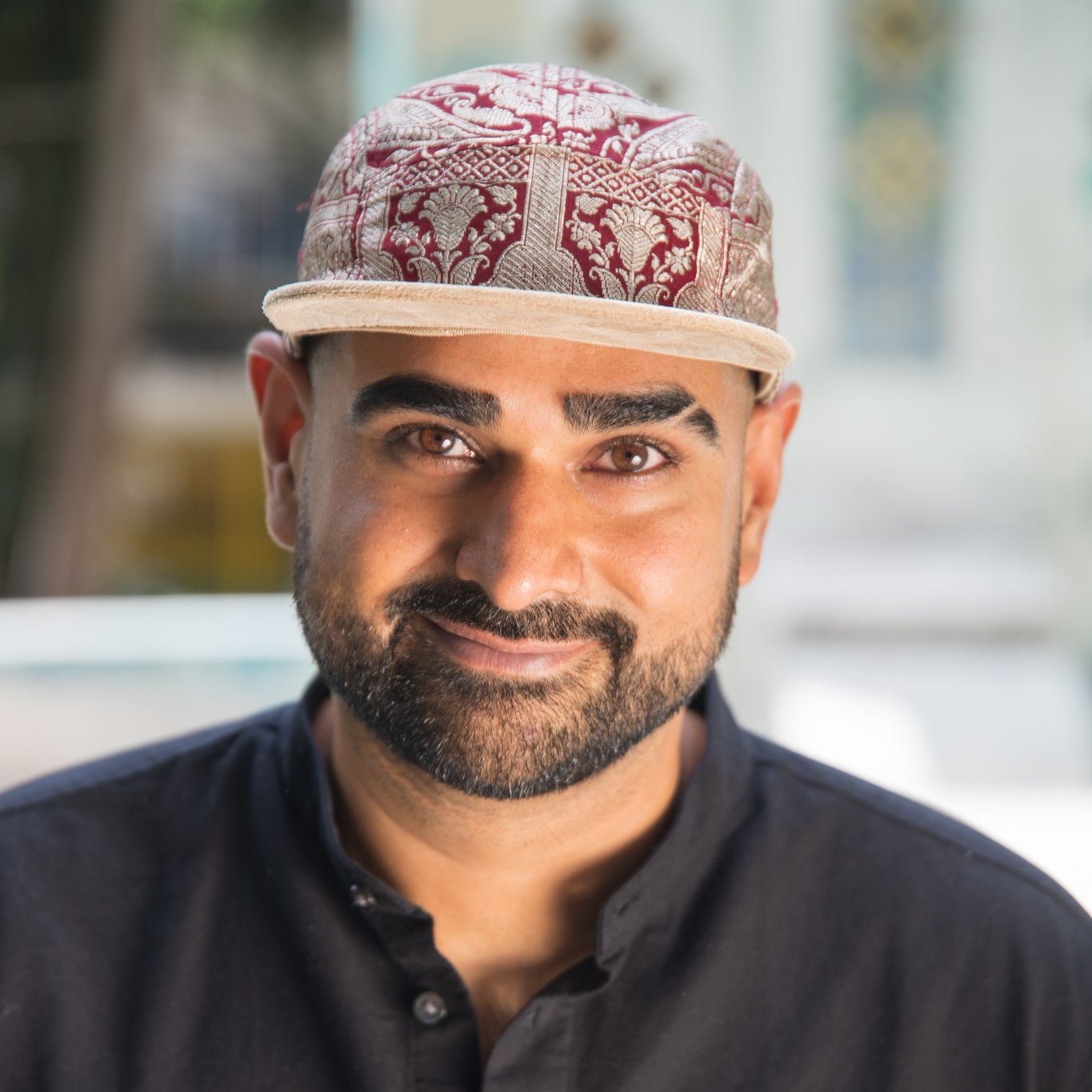 The Wedding Sari - Flat Brim Hat