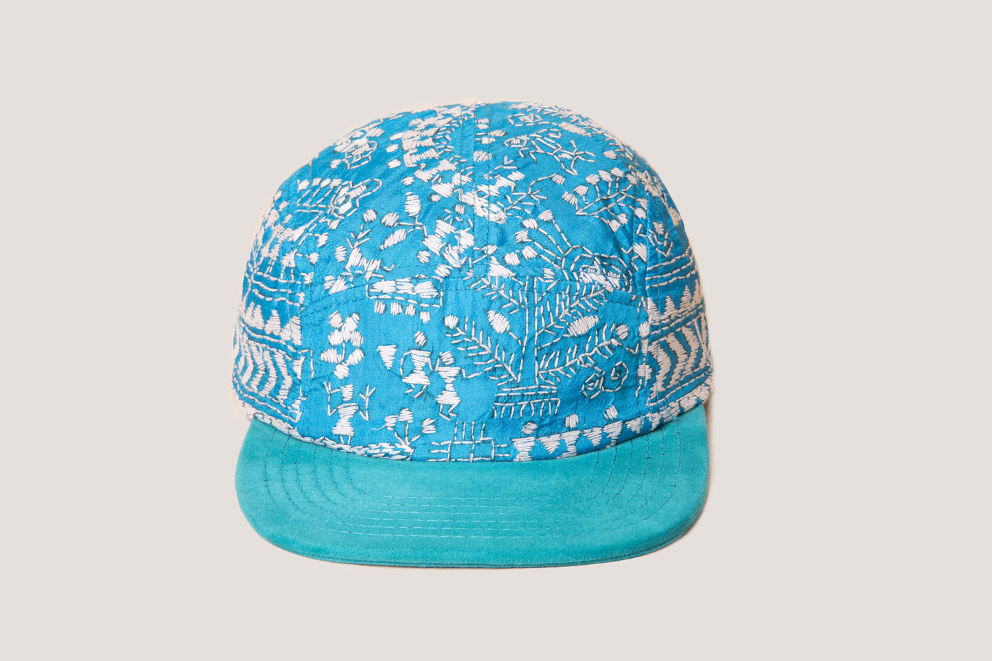 Community Sari - Flat Brim Hat