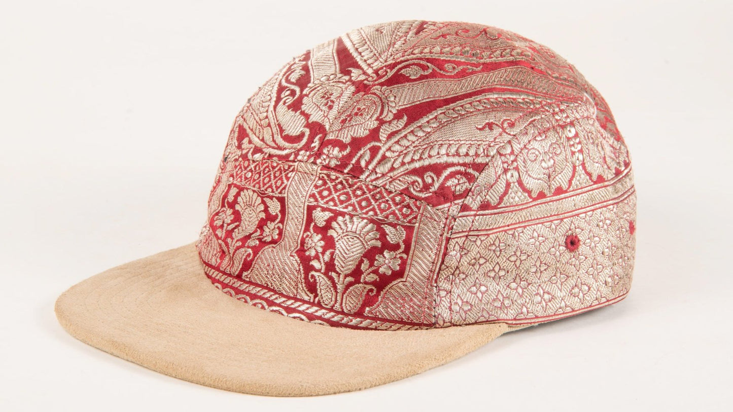 The Wedding Sari - Flat Brim Hat