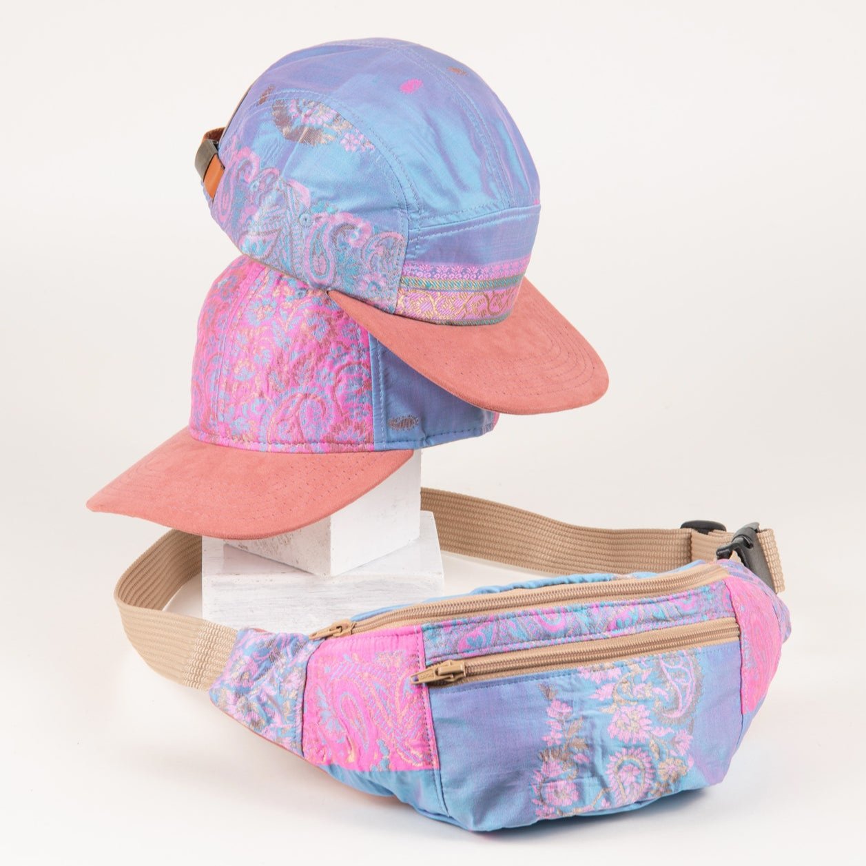 Cotton Candy Sari - Fanny Pack